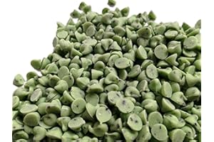 EMPORIUM CANDY TASTY TREATS FOR THE TUMMY Mint Baking Chips - 1 lb of 4M Smooth Small Fresh Delicious Sweet Creamy Green Baking Chips