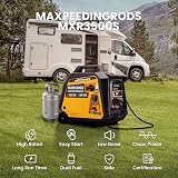 maXpeedingrods 3500W Dual Fuel Inverter Generator 4-Stroke Electric Start view 2