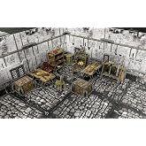Battle Systems Fantasy Terrain Village Furniture - 28-35mm DND D&amp;D RPG Wargames Historical/Fantasy Card Scenery