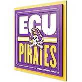 YouTheFan NCAA East Carolina Pirates Slogan Series 3D Wall Art