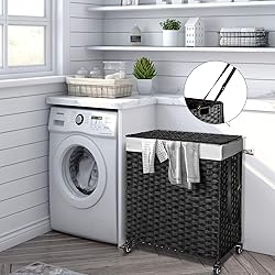 Greenstell Laundry Hamper with Wheels, No Install