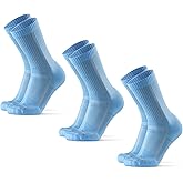DANISH ENDURANCE Ultra-Comfort Crew Running Socks, Performance Socks, Men & Women - 3 or 5 Pack
