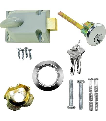 Garage Door L-Handle Side Lock w/ Keys | Preferred Doors LLC