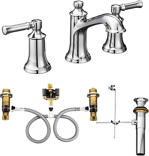 Moen T6805 9000 Dartmoor Two Handle Widespread Bathroom Faucet