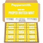 Peppersmith 100% Xylitol Mints, Sicilian Lemon and Fine English Peppermint, 25 Mints15 g (Pack of 12, Total 300 Mints)