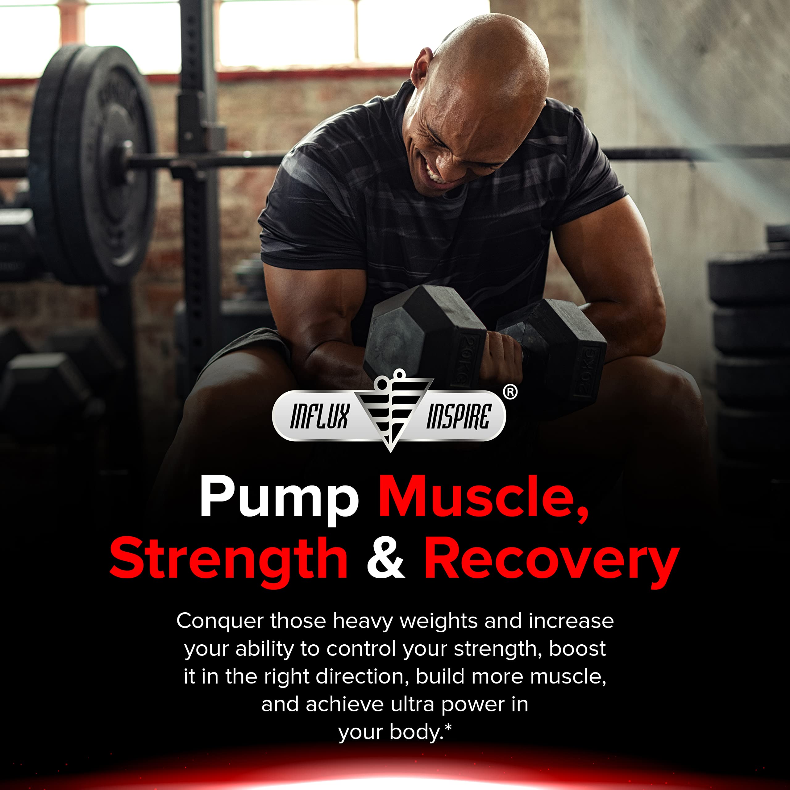 Testosterone Booster for Men - Male Enhancing Supplement Pills - Fast Acting Blood Flow, Muscle Growth, Stamina, Endurance & Strength - Boost Performance & Drive - 3rd Party Tested - 60 Capsules