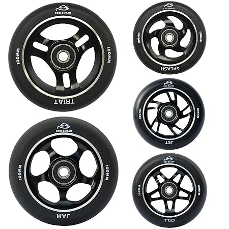Cox Swain 2 STK. High End 100mm Stunt Scooter Rollen Alu Core - ABEC 11 Lager