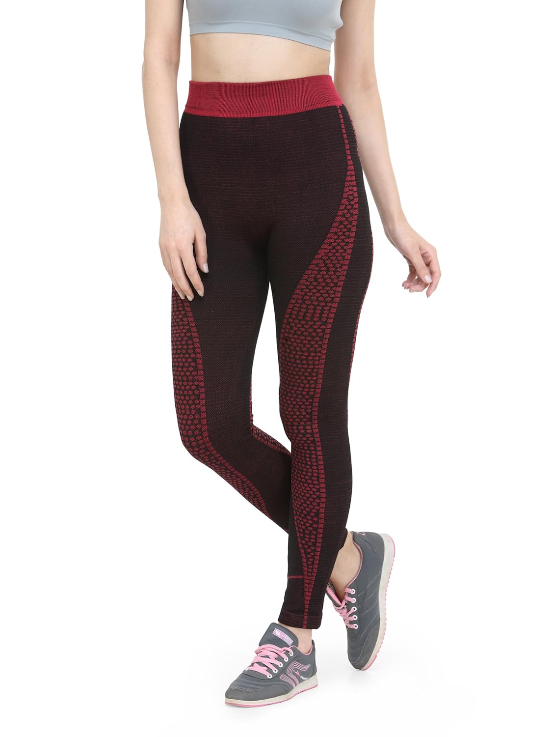 camey women's cotton tights (black_free size)