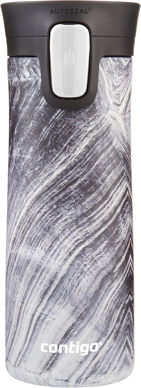 Contigo Stainless Steel Coffee Couture AUTOSEAL Vacuum-Insulated Travel Mug, 14 oz, Black Shell