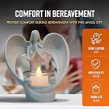 GloBrite Guardian Angel Candle Holders Set of 2 LED Tea Light Holders view 5