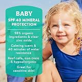 Badger SPF 40 Reef Safe Natural Mineral Sunscreen Cream Baby Chamomile 2.9 ml view 2