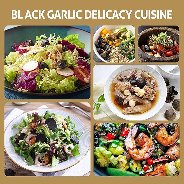 RIORAND BLACK GARLIC 908G / 2 POUNDS WHOLE PEELED BLACK GARLIC AGED FOR FULL 90 DAYS BLACK GARLIC JAR EQUAL TO 4LBS OF WHOLE BLACK GARLIC (908G / 2 POUND)