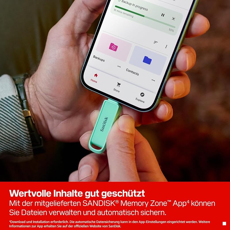 Phone Drive USB Type-C FLash-Laufwerk 256 GB, bis zu 150 MB/s Lesen — Foto 6 von 8