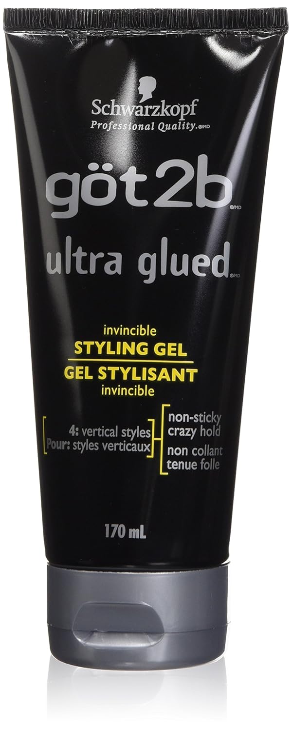 Got2b Glued Ultra Styling Hair Gel, 6 Ounces Prime Pantry