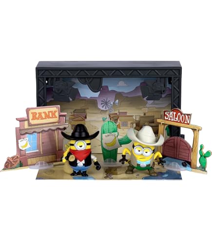 Amazon.com: Minions Despicable Me 4-4 Figure Packs AVL Squad | 2