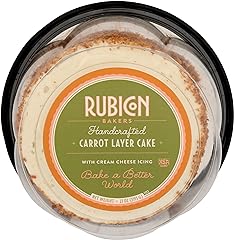 Rubicon Bakery, Cake Carrot Double Layer 6 Inch, 21 Ounce