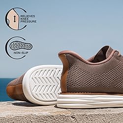 Bruno Marc Men's Hands Free Slip On Casual Dress