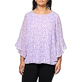 Kasper Women's Ruffle Sleeve Blouse
