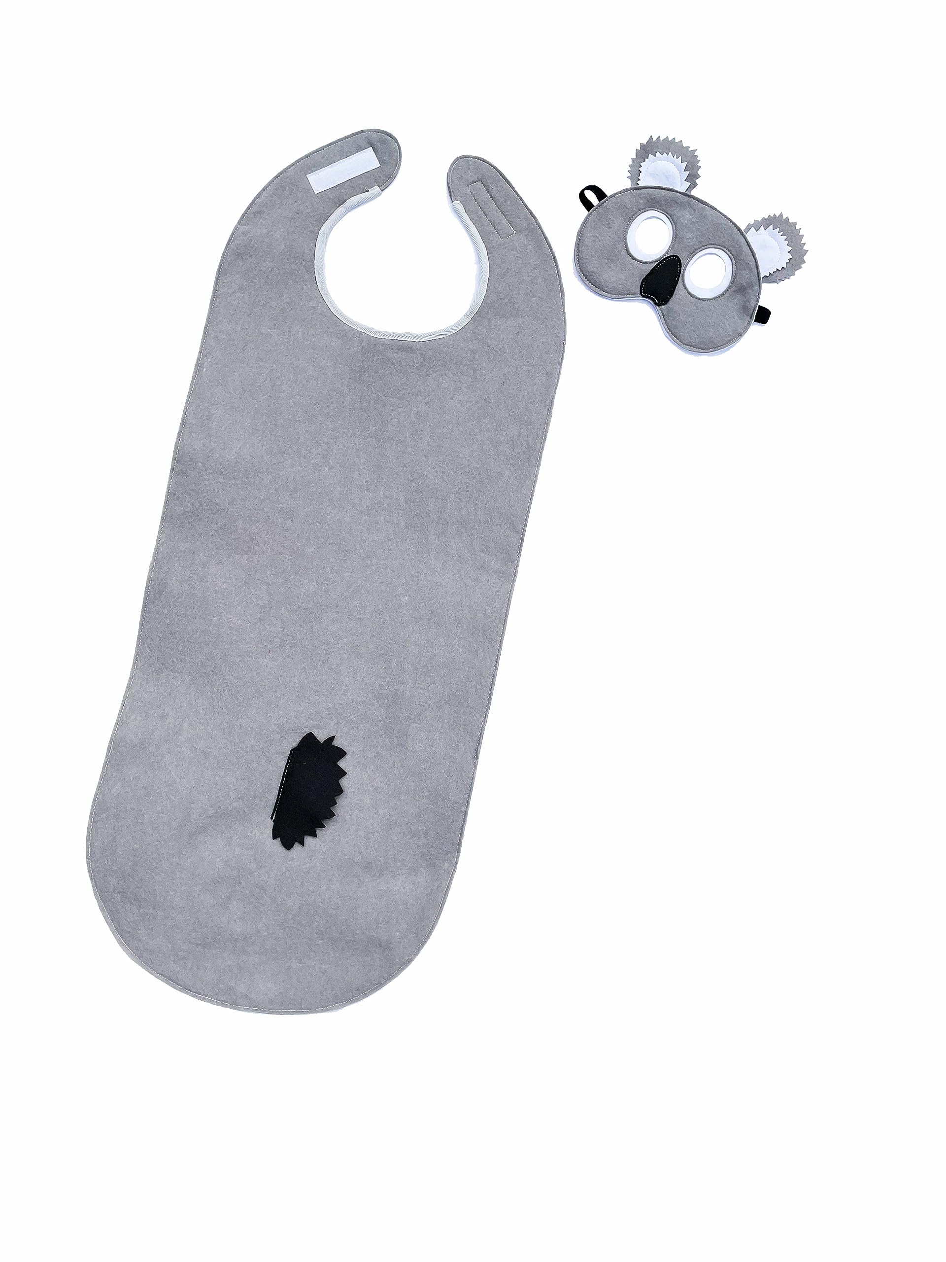 ZAC HOME World Book Day Kaola Costume Cape Set (Grey)