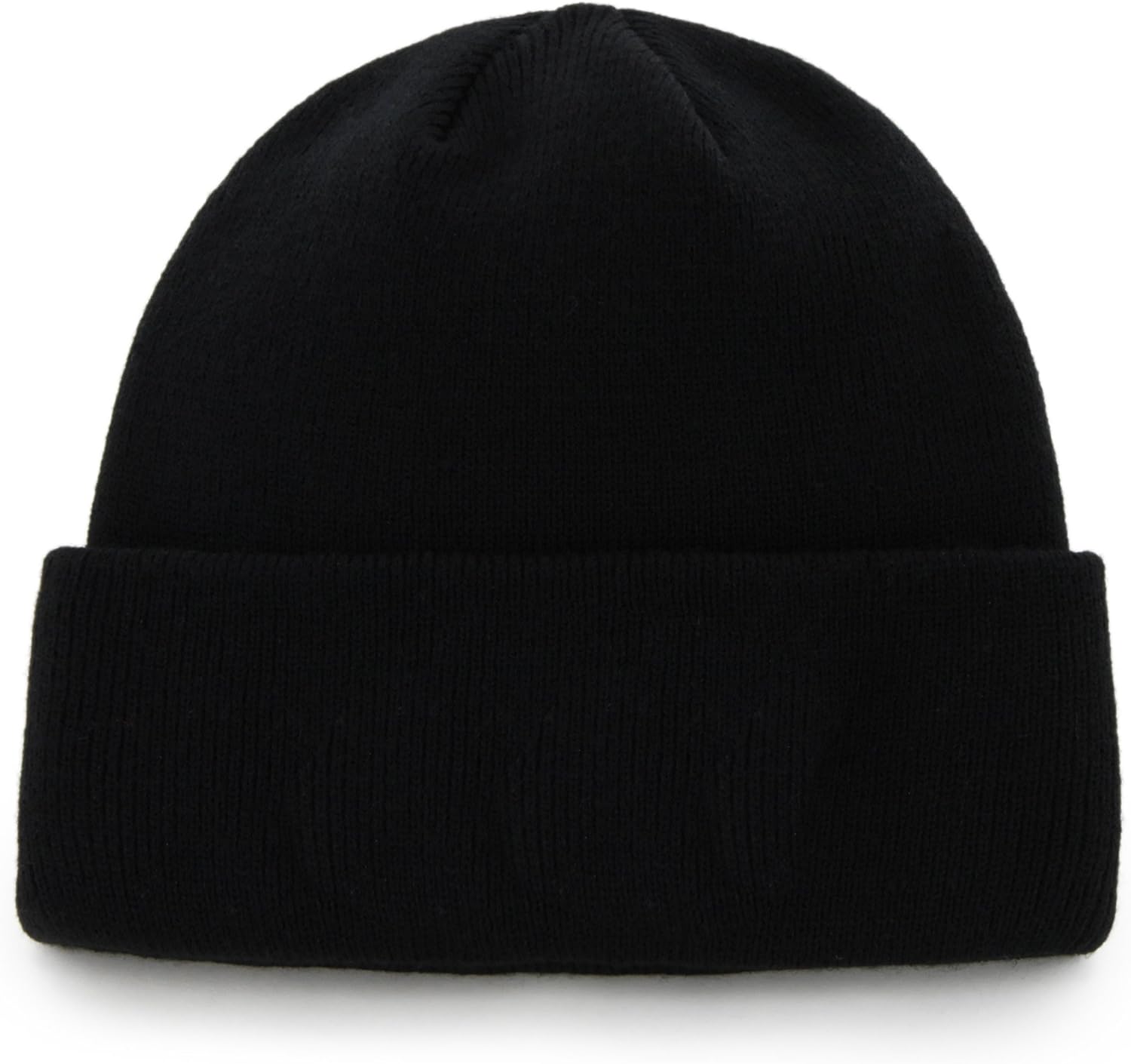 NFL Pittsburgh Steelers '47 Raised Cuff Knit Hat, Black, One Size : Sports Fan Beanies : Clothing