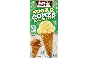 LET'S DO GLUTEN FREE Let's Do…Gluten Free Sugar Cones Rolled Style