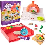 Kinetic Sand SquishPizza Rising Pizza Playset 452g 5 Tools 4 Colours
