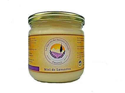 Les Ruchers des bastides d'Estelle - Lavendelhonig (Miel de Lavande) 500 g