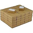 JPB Recycled Kraft Cotton Filled Jewelry Box #32 (Case of 100) 3.125 inches x 2.125 inches
