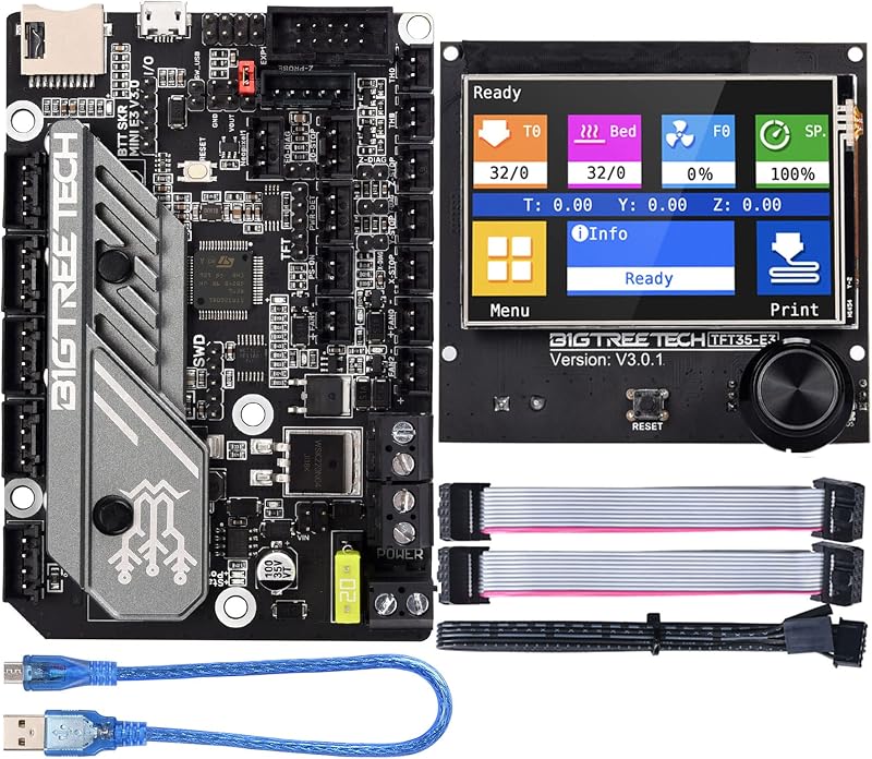 BIGTREETECH SKR Mini E3 V3.0 Control Board with TFT35 E3 V3.0.1 Display