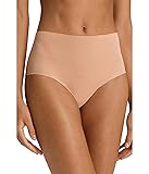 Hanro Women's Invisible Cotton Full Brief, Beige 1