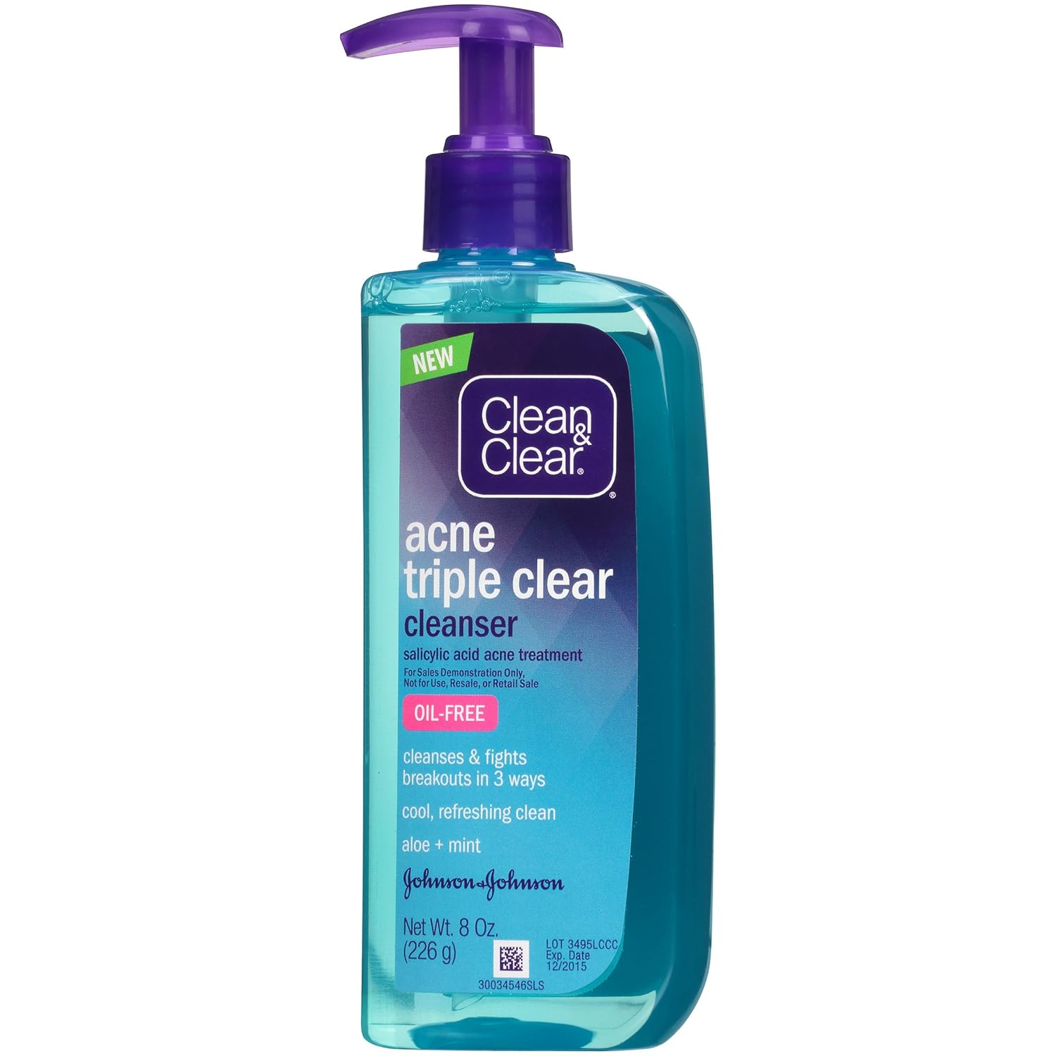 clean and clear triple acne face wash