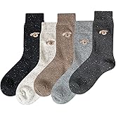 IIG Winter Warm Wool Socks for Women Original Design Trendy Boot Socks Ideal Gift