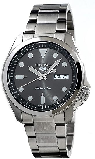 Seiko 5 Sports Automatic Men S Watch Anthracite Srpe51k1 Amazon Co Uk Watches