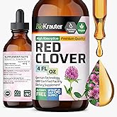 BIO KRAUTER® Perimenopause & Menopause Supplements for Women* - Red Clover Supplement 4 Fl.Oz 56-Day Supply - Vegan Red Clover Extract for Menopause Support & Women's Wellness - Alcohol & Sugar Free