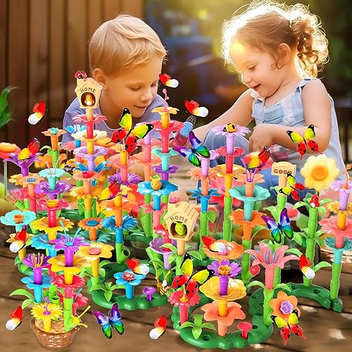 Flower Toys For Year Old Toddler Girl Flower Garden Building Toys