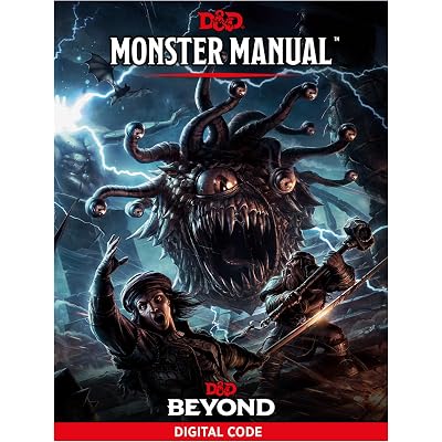 D&D Beyond Digital Monster Manual [Online Game Code]