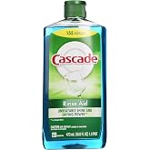 Cascade Rinse Aid, Dishwasher Rinse Agent, Original Scent, 16 Fl Oz