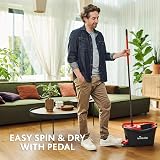 Vileda Turbo 2-in-1 Complete Floor Wash Kit Telescopic Handle 85-123 cm view 2