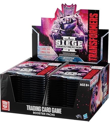 Amazon.com: Wizards of The Coast Transformers TCG: Rise of The Combiners Booster  Box | 30 Booster Packs