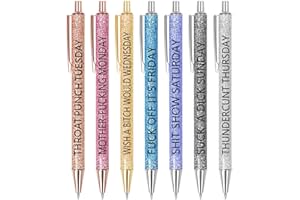 Stocking Stuffers for Women Funny Gag Christmas Gifts for Teen Girls Fancy Pens for Women Birthday Gifts Fashion Glitter Ball