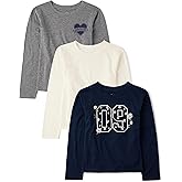 The Children's Place Girls Long Sleeve Knit Fashion Shirt
