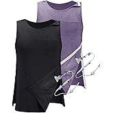 iWoo Post Surgery Tank Top for Men Mastectomy Shoulder 2 Pack Chemo Recovery Shirts