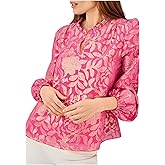 Lilly Pulitzer Women's Giana Long Sleeve Silk Top