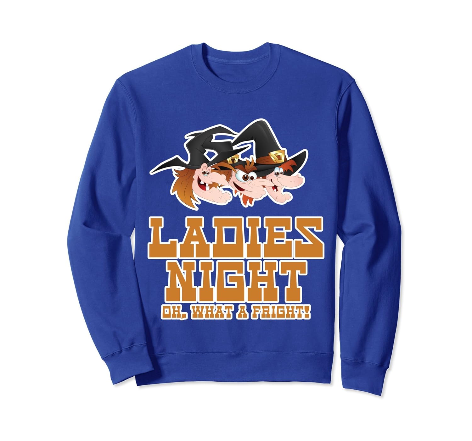 Ladies Night Halloween Sweat Shirt-ANZ