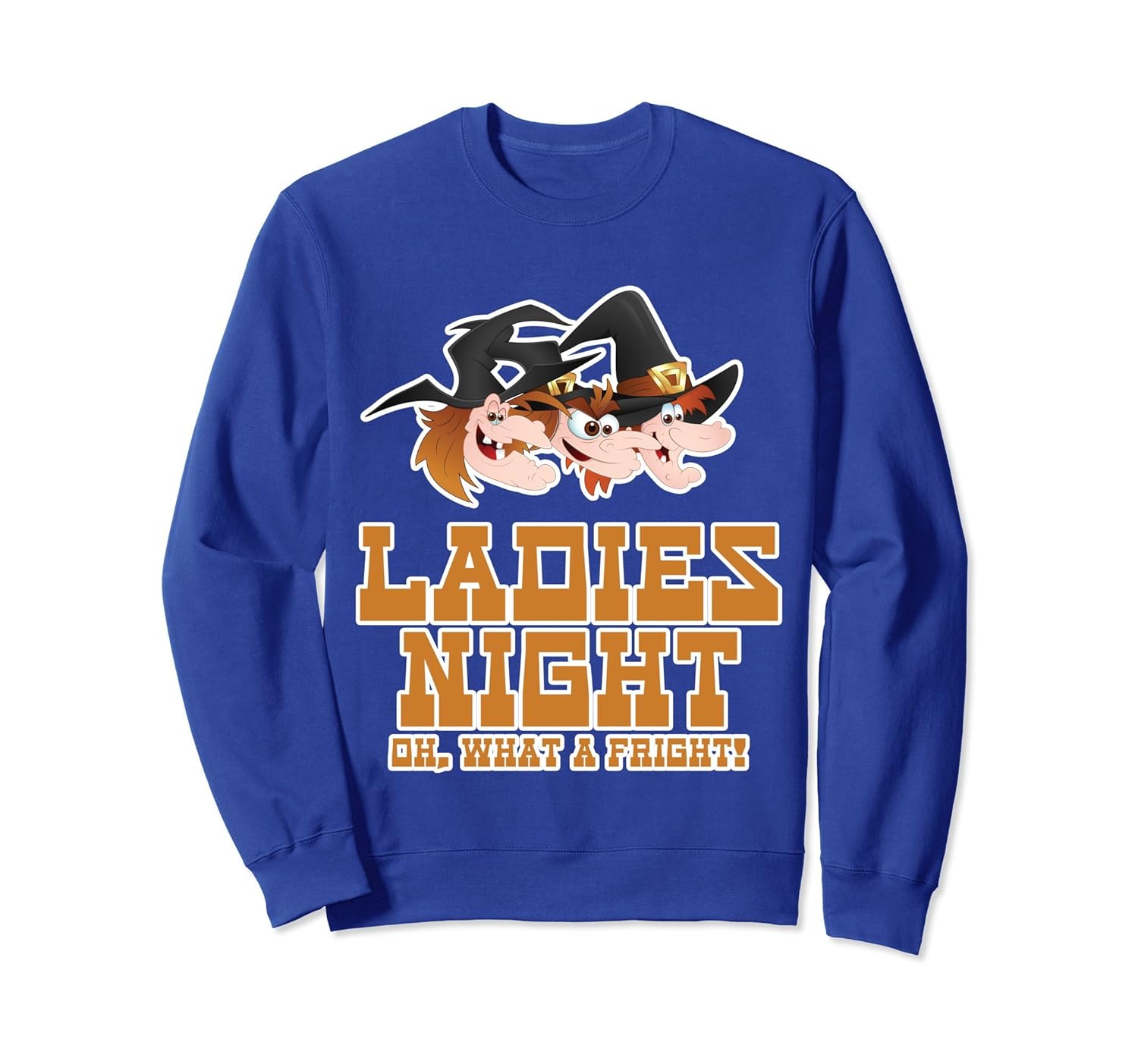 Ladies Night Halloween Sweat Shirt-ANZ