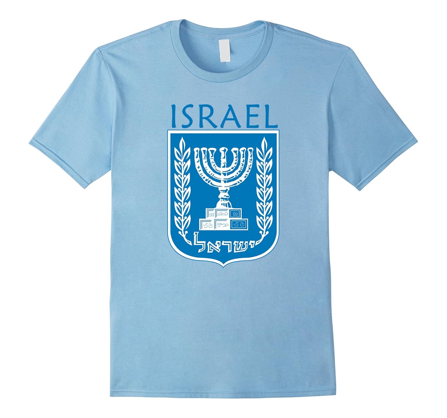 Israel Emblem T-Shirt Emblem of Israeli Apparel-CD – Canditee