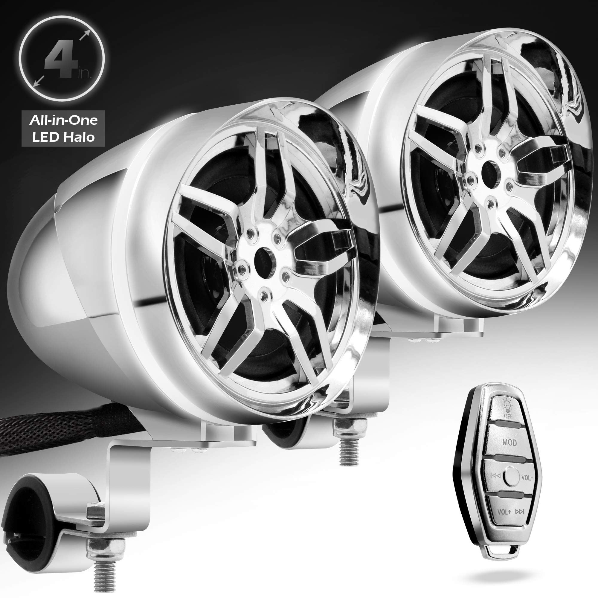 go hawk motorcycle speakers