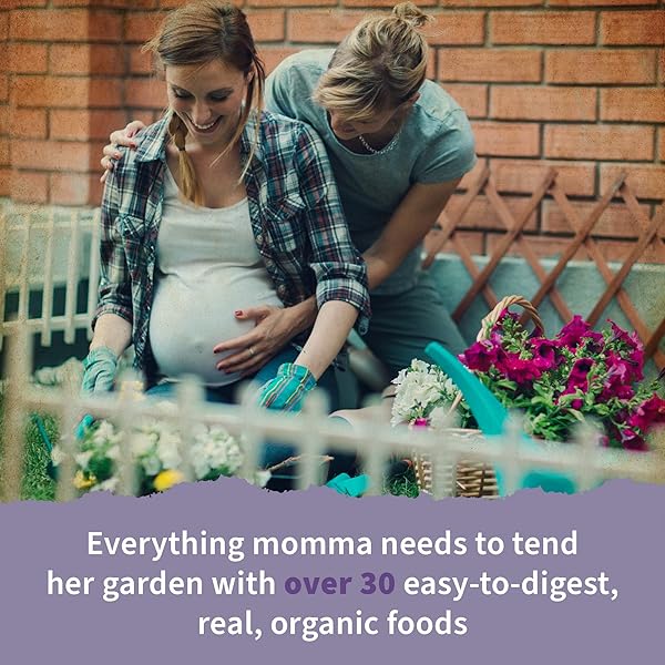 GARDEN OF LIFE ORGANICS PRENATAL VEGAN WHOLE FOOD MULTIVITAMIN TABLETS, FOLATE NOT FOLIC ACID & STOMACH SOOTHING BLEND FOR WOMEN, PEPPERMINT, 180 COUNT