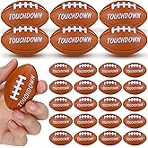 Teyva Daily 30 Pcs Mini Foam Footballs Stress Ball Bulk PU Small Foam Footballs Party Favors Sport Party Supplies for Reward Gift Bag Stuffer Decoration