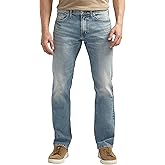 Silver Jeans Co. Mens Allan Slim Fit Straight Leg Jeans